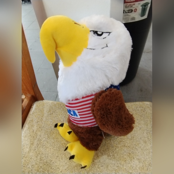 Fiesta Plush Bald Eagle Merica Stripes Patriotic USA 18 Inch - Picture 3 of 9